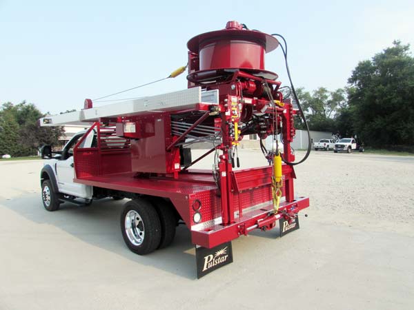 Briski Well Drilling Uses Their Pulstar P12 Pump Hoist for Servicing Wells